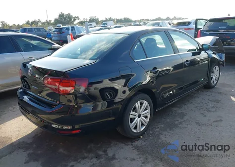 2017 Volkswagen Jetta 1.4T S из США, поврежденный, VIN 3VW2B7AJ9HM214879